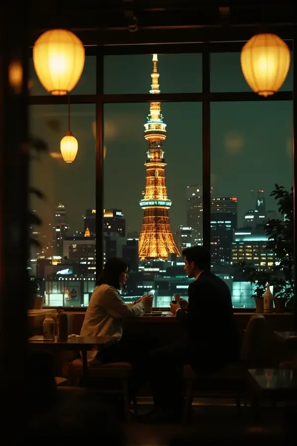 《东京塔下的咖啡店》日本剧集海报